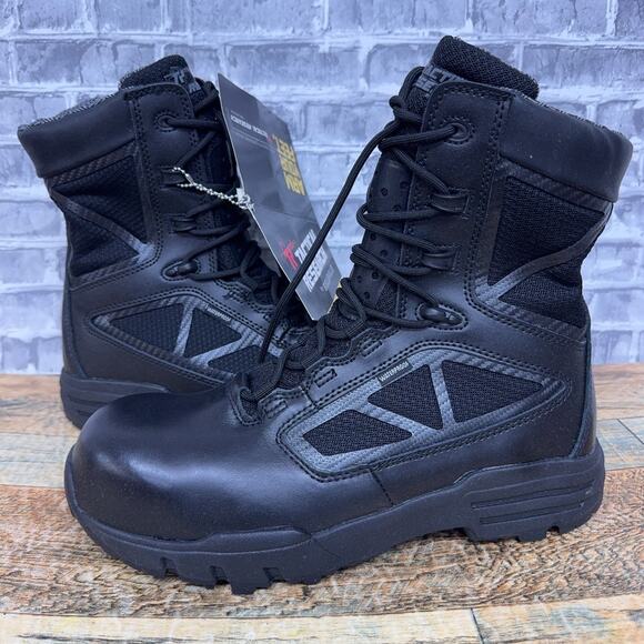 Belleville Tactical Research Leather Waterproof Zip Composite Toe Boot Size 11 R - Picture 1 of 8